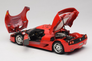 Ferrari F50 Braccio & Gotz M. Schumacher Ediție Semnătură Bburago 1:18 MS Metal - imaginea 5 din 8