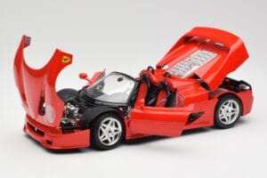 Ferrari F50 Cabriolet Roșu Bburago 1:18 3352 Metal - imaginea 2 din 8