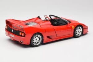 Ferrari F50 Cabriolet Roșu Bburago 1:18 3352 Metal - imaginea 3 din 8