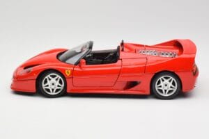 Ferrari F50 Cabriolet Roșu Bburago 1:18 3352 Metal - imaginea 4 din 8