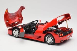 Ferrari F50 Cabriolet Roșu Bburago 1:18 3352 Metal - imaginea 5 din 8