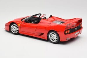 Ferrari F50 Cabriolet Roșu Bburago 1:18 3352 Metal - imaginea 7 din 8