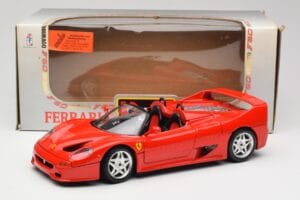 Ferrari F50 Cabriolet Roșu Bburago 1:18 3352 Metal - imaginea 8 din 8