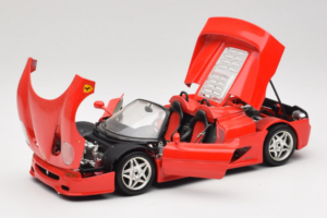 Ferrari F50 Cabriolet Roșu Bburago 1:18 3372-P1 Metal - imaginea 2 din 8