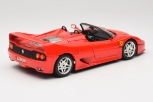 Ferrari F50 Cabriolet Roșu Bburago 1:18 3372-P1 Metal - imaginea 3 din 8