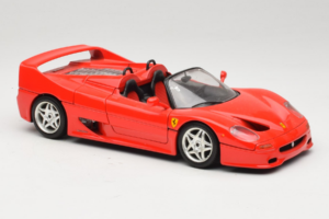 Ferrari F50 Cabriolet Roșu Bburago 1:18 3372-P1 Metal - imaginea 6 din 8