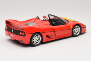 Ferrari F50 Cabriolet 50 Jahre Ferrari 24 Jahre Bburago FMC Roșu Bburago 1:18 3352-P1 Metal - imaginea 3 din 8