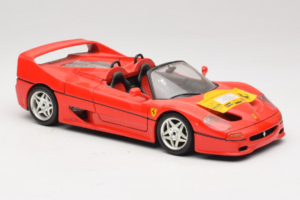 Ferrari F50 Cabriolet 50 Jahre Ferrari 24 Jahre Bburago FMC Roșu Bburago 1:18 3352-P1 Metal - imaginea 6 din 8