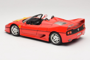 Ferrari F50 Cabriolet 50 Jahre Ferrari 24 Jahre Bburago FMC Roșu Bburago 1:18 3352-P1 Metal - imaginea 7 din 8