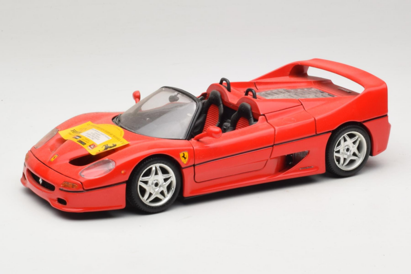 Ferrari F50 Cabriolet 50 Jahre Ferrari 24 Jahre Bburago FMC Roșu Bburago 1:18 3352-P1 Metal