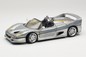 Ferrari F50 Cabriolet Chrome Silver Ediție Limitată Hot Wheels 1:18 25741 Metal
