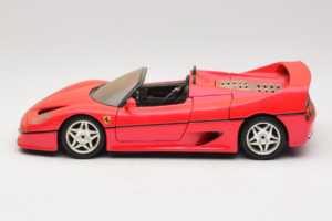 Ferrari F50 Cabriolet Monza Red Standox Bburago 1:18 ST01 Metal - imaginea 4 din 8