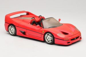 Ferrari F50 Cabriolet Monza Red Standox Bburago 1:18 ST01 Metal - imaginea 6 din 8
