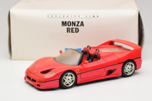 Ferrari F50 Cabriolet Monza Red Standox Bburago 1:18 ST01 Metal - imaginea 8 din 8