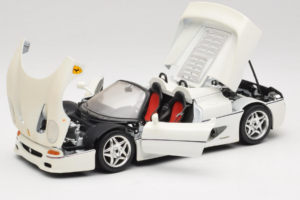 Ferrari F50 Cabriolet Alb Bburago 1:18 3352-W1 Metal - imaginea 2 din 8