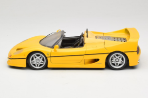 Ferrari F50 Cabriolet Galben Maisto 1:18 50246-Y1 Metal - imaginea 4 din 8