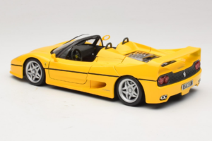 Ferrari F50 Cabriolet Shell Galben Maisto 1:18 3076-Y2 Metal - imaginea 7 din 8