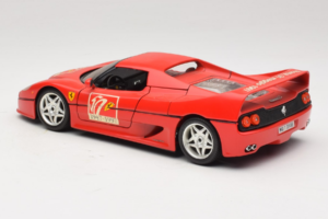 Ferrari F50 Coupe #50 50 Jahre Ferrari Roșu Bburago 1:18 3352-P2 Metal - imaginea 7 din 8