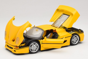 Ferrari F50 Coupe Shell Galben Maisto 1:18 3076-Y1 Metal - imaginea 2 din 8
