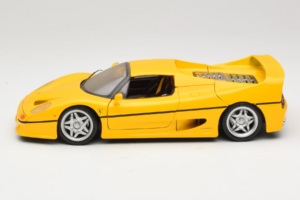 Ferrari F50 Coupe Shell Galben Maisto 1:18 3076-Y1 Metal - imaginea 4 din 8