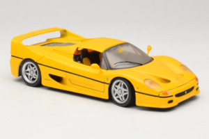 Ferrari F50 Coupe Shell Galben Maisto 1:18 3076-Y1 Metal - imaginea 6 din 8