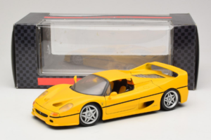 Ferrari F50 Coupe Shell Galben Maisto 1:18 3076-Y1 Metal - imaginea 8 din 8
