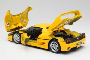 Ferrari F50 Giallo Modena Maisto 1:18 F50001 Metal - imaginea 5 din 8