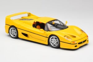 Ferrari F50 Giallo Modena Maisto 1:18 F50001 Metal - imaginea 6 din 8