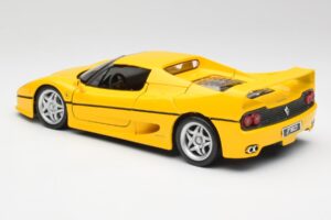 Ferrari F50 Giallo Modena Maisto 1:18 F50001 Metal - imaginea 7 din 8