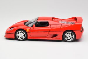 Ferrari F50 Hardtop Roșu Bburago 1:18 3362 Metal - imaginea 4 din 8