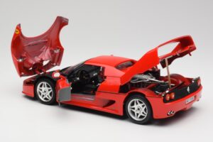 Ferrari F50 Hardtop Roșu Bburago 1:18 3362 Metal - imaginea 5 din 8