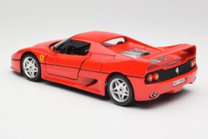 Ferrari F50 Hardtop Roșu Bburago 1:18 3362 Metal - imaginea 7 din 8