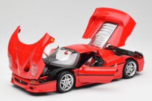 Ferrari F50 Roșu Maisto 1:18 50262 Metal - imaginea 2 din 8