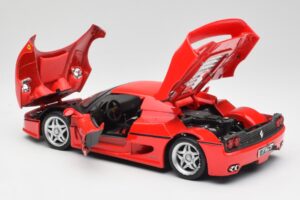 Ferrari F50 Roșu Maisto 1:18 50262 Metal - imaginea 5 din 8