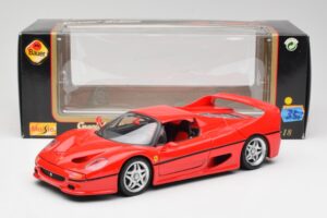 Ferrari F50 Roșu Maisto 1:18 50262 Metal - imaginea 8 din 8