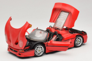 Ferrari F50 Spider Roșu Shell Maisto 1:18 3076-M1 Metal - imaginea 2 din 8