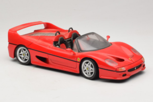 Ferrari F50 Spider Roșu Shell Maisto 1:18 3076-M1 Metal - imaginea 6 din 8