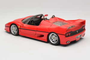Ferrari F50 Spider Roșu Shell Maisto 1:18 3076-M1 Metal - imaginea 7 din 8