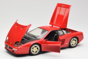 Ferrari F512 M Roșu Hot Wheels 1:18 29758 Metal - imaginea 2 din 8