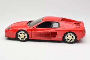 Ferrari F512 M Roșu Hot Wheels 1:18 29758 Metal - imaginea 4 din 8