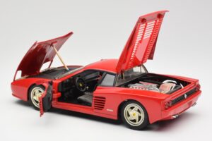 Ferrari F512 M Roșu Hot Wheels 1:18 29758 Metal - imaginea 5 din 8