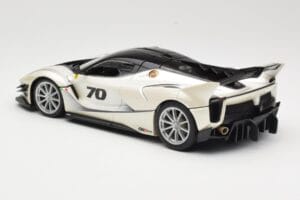 Ferrari FXX-K Evo #70 Alb Bburago 1:18 18-16012 Metal - imaginea 7 din 8