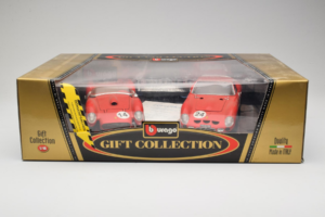 Ferrari Gift Set 250 Testa Rossa & 250 GTO Roșu Bburago 1:18 GC002 Metal - imaginea 2 din 2