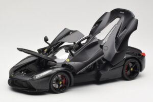 Ferrari LaFerrari F150 Matte Black Bburago 1:18 18-16901BK Metal - imaginea 2 din 8