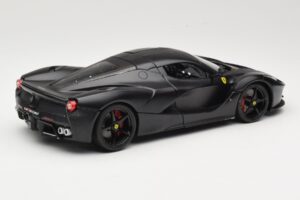 Ferrari LaFerrari F150 Matte Black Bburago 1:18 18-16901BK Metal - imaginea 3 din 8