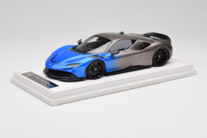 Ferrari SF90 Novitec Blue Grey Metallic IVY 1:18 REMC029 Rășină - imaginea 2 din 7