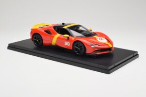 Ferrari SF90 Stradale #50 24 Hours of Le Mans 2024 Bburago 1:18 18-16035 Metal - imaginea 6 din 9