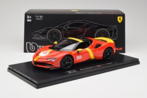 Ferrari SF90 Stradale #50 24 Hours of Le Mans 2024 Bburago 1:18 18-16035 Metal - imaginea 9 din 9