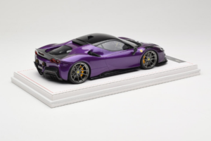 Ferrari SF90 Stradale Novitec Purple Metallic IVY 1:18 REMC021 Rășină - imaginea 3 din 7