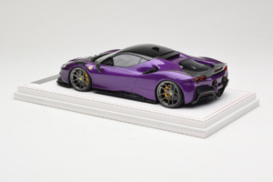 Ferrari SF90 Stradale Novitec Purple Metallic IVY 1:18 REMC021 Rășină - imaginea 5 din 7